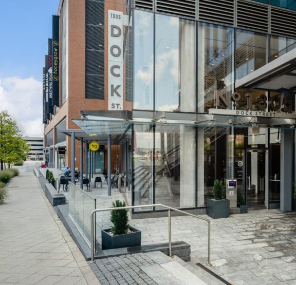 the lobby of the dolce hotel in downtown at 1305 Dock Street, Maryland, 21231