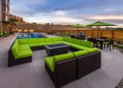 Thumbnail 34 of 35 - Poolside Lounge at Union West Apartments in Lakewood, CO