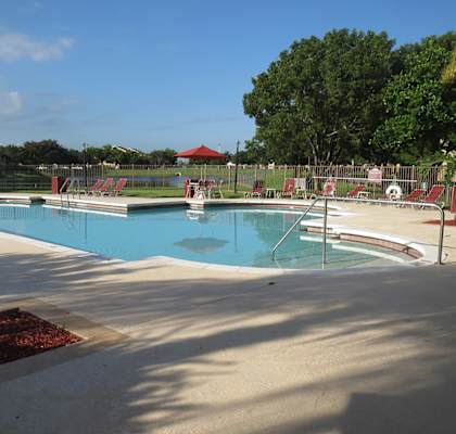 Monterey Pointe Apartments resort style pool at Monterey Pointe, Homestead, FL