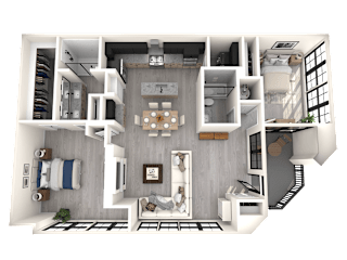 Portola at SouthGlennTwo Bedroom Townhome