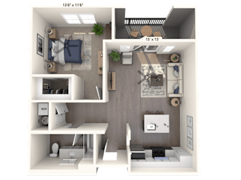 733 sqft