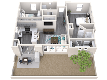 2 bed 3rd angle at The Villas at Prairie Center, Brighton, 80601