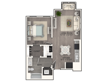  Floor Plan 1B