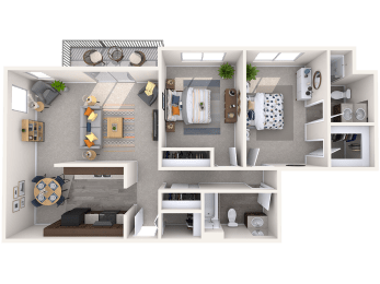 Central Park East|New Yorker|2x2 at Central Park East, Bellevue, 98007