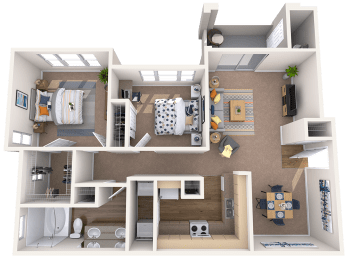 2 bed 2 bath H at Montage at Pecos Ranch Apartments, Chandler, 85286