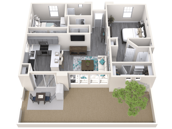 2 bed 3rd angle at The Villas at Prairie Center, Brighton, 80601