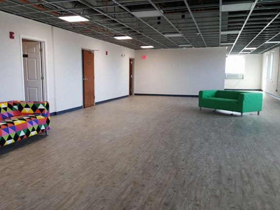 large 12th floor studio at Hoffman Hotel apartments