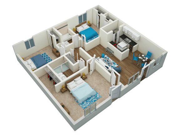 Stadium 700 - Big Tex Floorplan