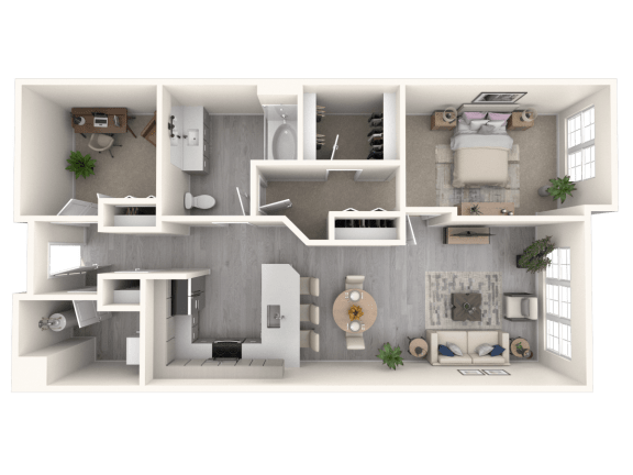 The Portola at SouthGlenn Seville Floor Plan