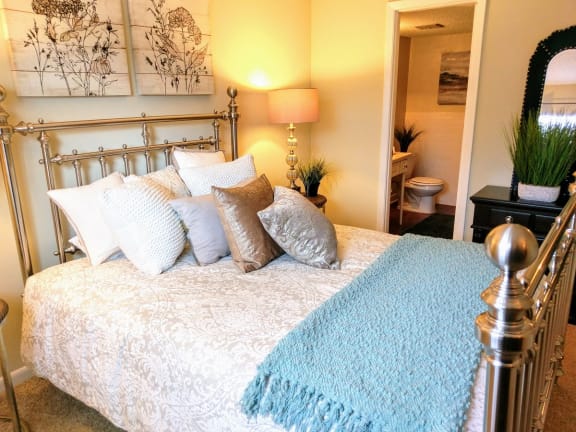 Beautiful bedrooms just waiting for your final touches at Fountains of Largo, Largo, FL