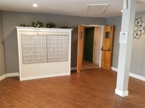 Mail Room at Rendant Apartments