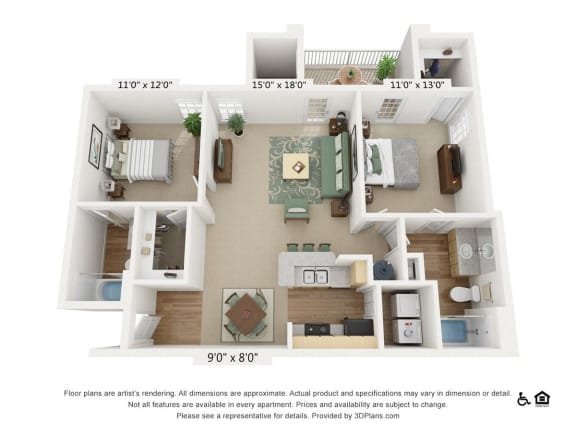 Promenade Boiling Springs|2Bed/2Bath