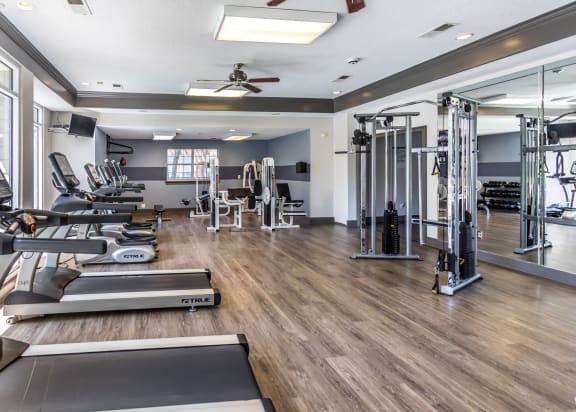 the gym at The Grove Germantown in Germantown, Tennessee