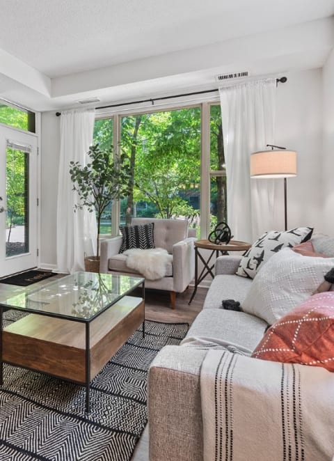 Model Living Room at 808 Berry Place, Minnesota, 55114