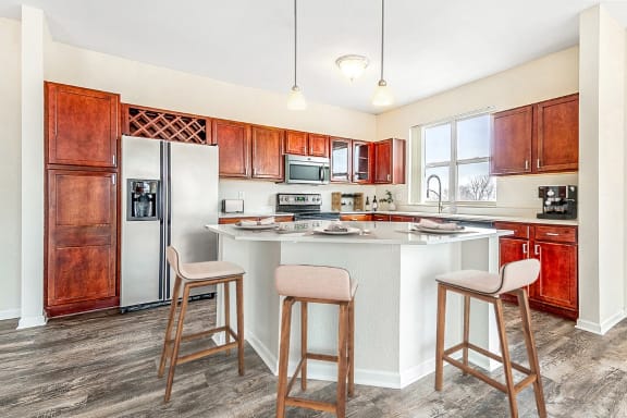 Kitchen at 808 Berry Place, Saint Paul