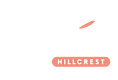 A logo with the word "evoc" and the word "hillcrest" below it.