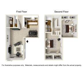 Floor Plan 2I - TOWNHOME