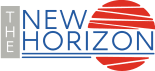the logo for new horizons 2020 on a white background