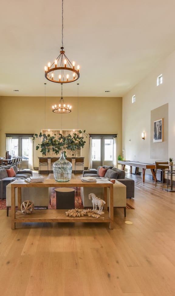 Eastridge Luxury Apartments Clubhouse in Southeast Austin, Texas