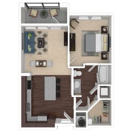 Floor Plan  Floorplan 1 at Integra 360 Apartments in Winter Springs, FL