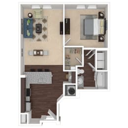 Floor Plan  Floorplan 1B at Integra 360 Apartments in Winter Springs, FL