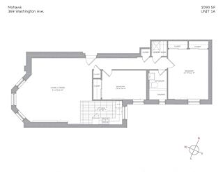 Floor Plan 2 Bedroom 1 Bathroom