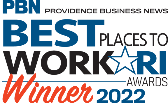 the best places to work winners 2020 logo with the pbci providence news