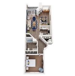 The Costa Floor Plan at Legends at Rancho Belago, Moreno Valley