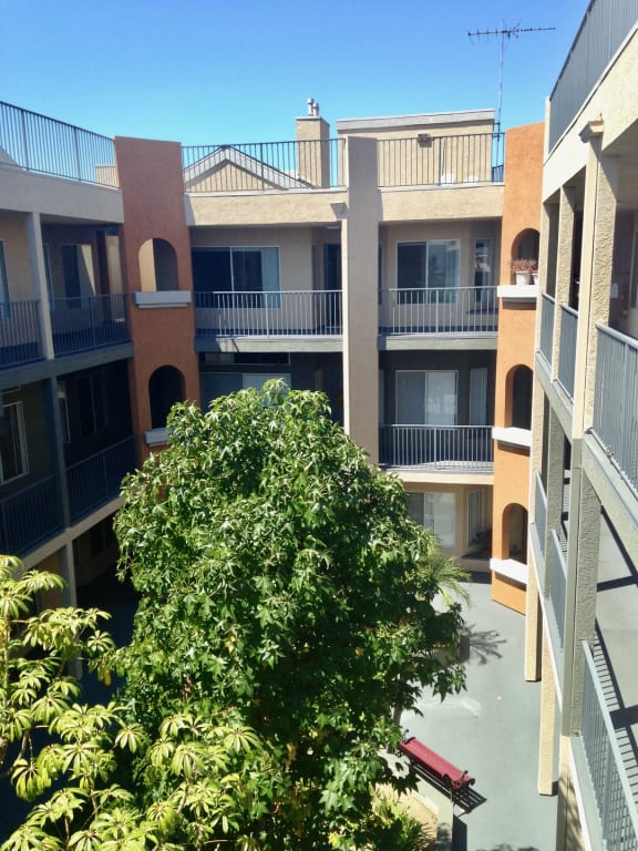 View From Balcony at 11919 Culver Blvd., Los Angeles, 90066