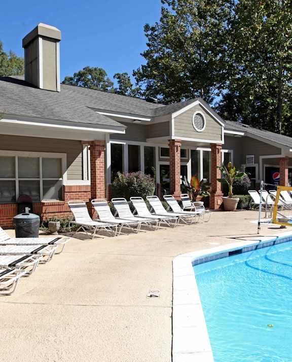 Poolside Chairs at Hunters Chase, North Carolina, 27409