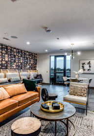 Lenox Cooper Apartments in Arlington, Texas Clubhouse Lounge