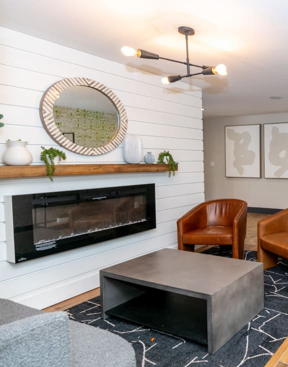 a game room with two pool tables and a television at Willowest in Lindbergh in Atlanta, GA