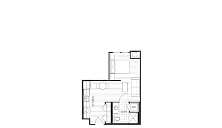 S4 Floorplan at Velaris Living Apartments, Denver, CO