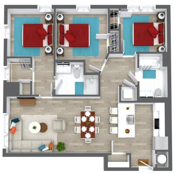 Floor Plan 4 at Union 346, Somerville, MA
