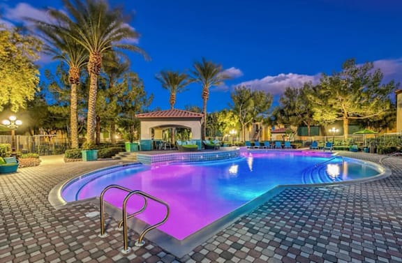 Open Living Space at Mirasol Apartments, Las Vegas, Nevada 89119