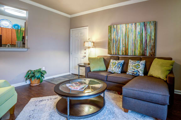 Modern Living Room at The Ranch at Pinnacle Point, Rogers, AR