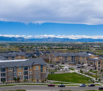 Aerial View of Community | Caliber at Hyland Village