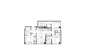 C1 Floorplan at Velaris Living Apartments, Colorado, 80205