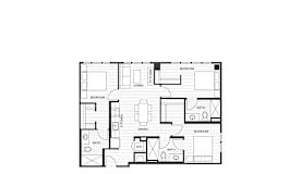 C3 Floorplan at Velaris Living Apartments, Denver, CO