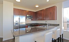 Apartments in Downtown Sacramento-Penthouses at Capitol Park Kitchen