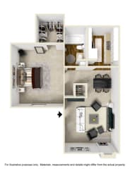  Floor Plan 1B
