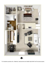  Floor Plan 1C