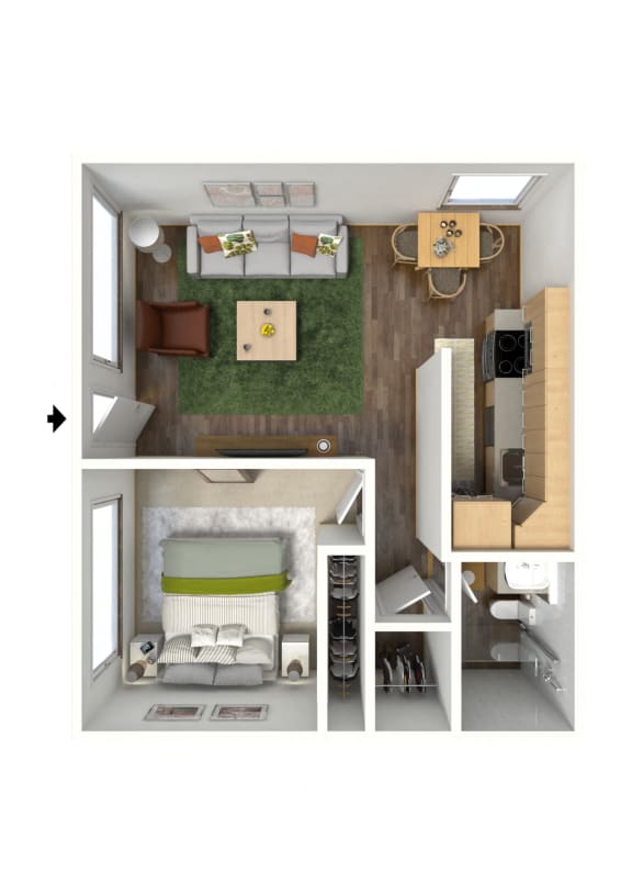 One Bedroom One Bedroom
