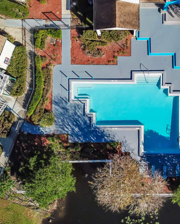 Drone Pool View at Village Springs, Orlando