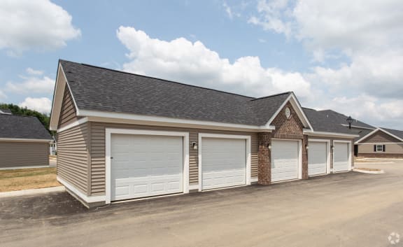 Detached Garages Available  at The Flats on Houk, Delaware, 43015