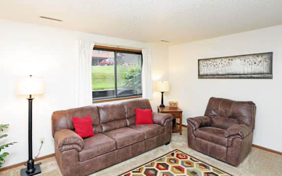 PP Living Room 2 at Park Place, Iowa, 52241