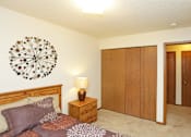 Thumbnail 14 of 17 - Bedroom Closets at Park Place Apartments, Coralville