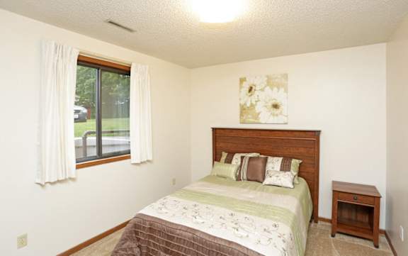 Carpeting in Bedrooms at Park Place Apartments, 52241