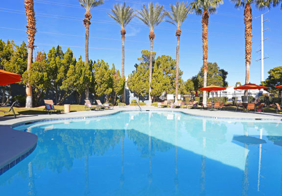 Main Pool Parc West Apartment Las Vegas