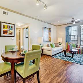 Living and kitchen Area at The Glover House Apartments, Washington, 20007